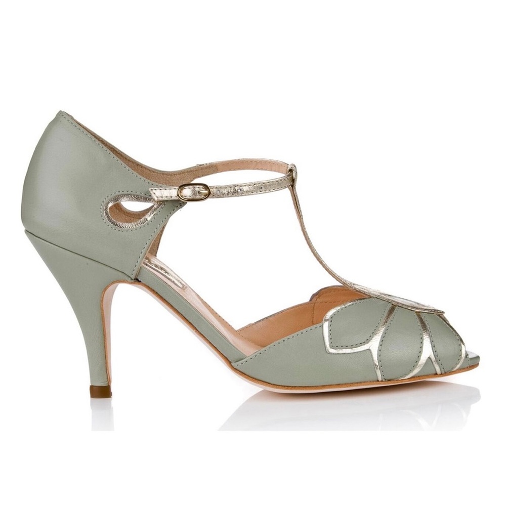 Rachel Simpson Mimosa Heals Pale Mint Sz 37